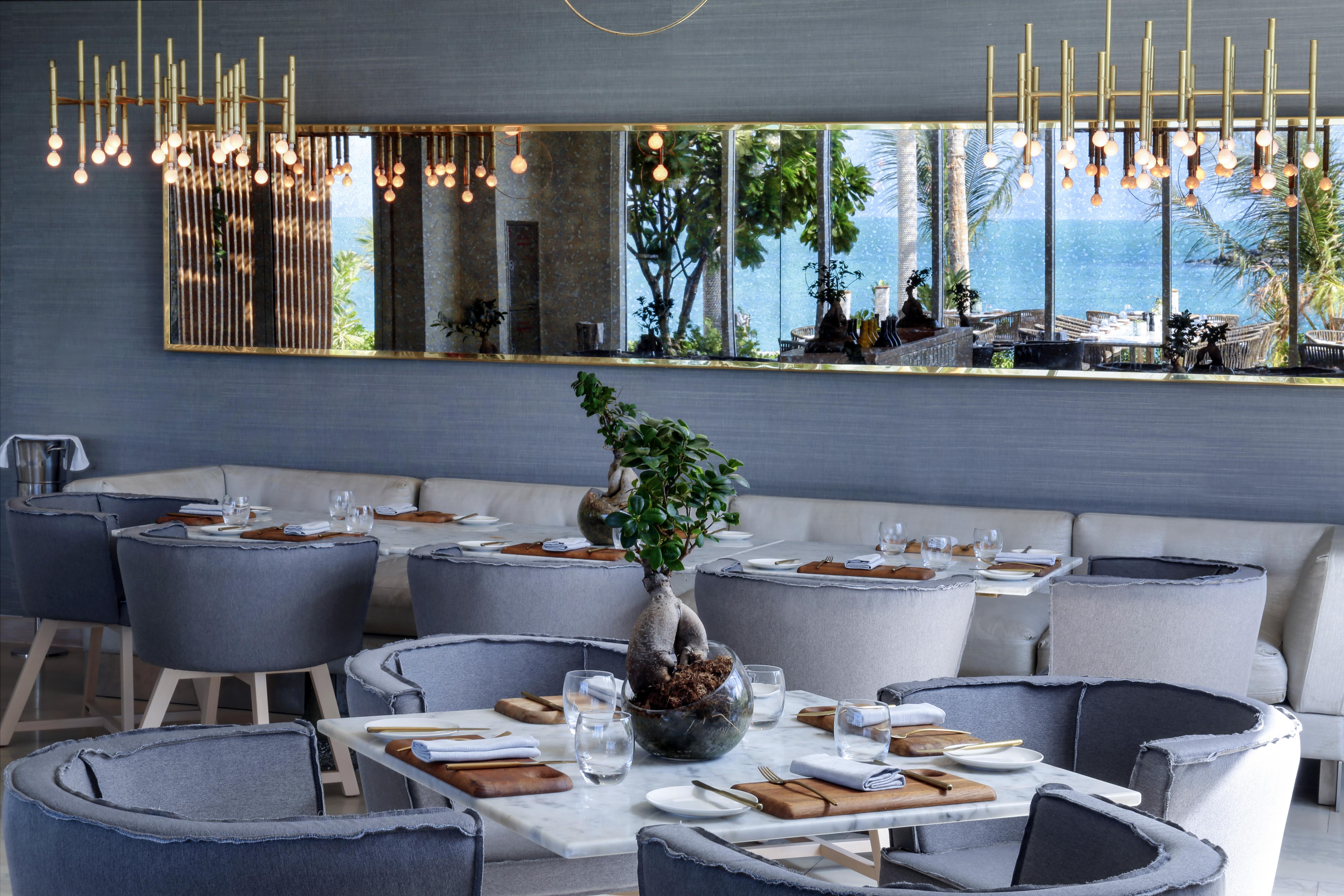 Отель Nurai Island, Saadiyat Абу-Даби Экстерьер фото Restaurant interior